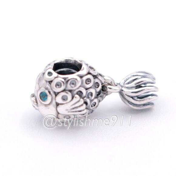 Authentic PANDORA Splish-Splash Fish Charm Pandora - 791108TPP - Picture 10 of 14